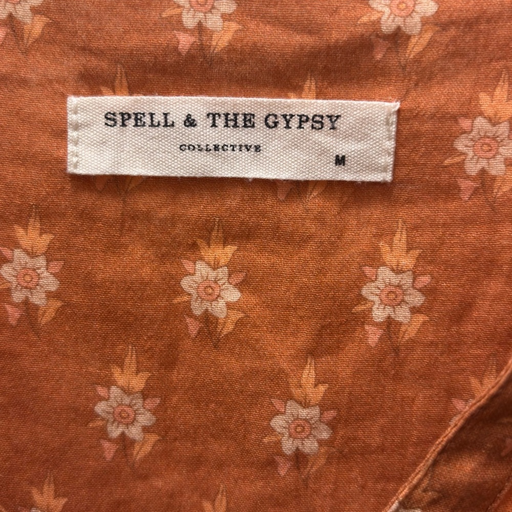 Spell and the gypsy Utopia Blouse in cinnamon - Picture 5 of 5
